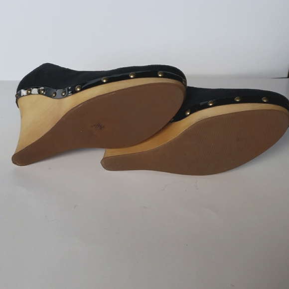 Colin Stuart black shoes size 7 - Picture 3 of 7